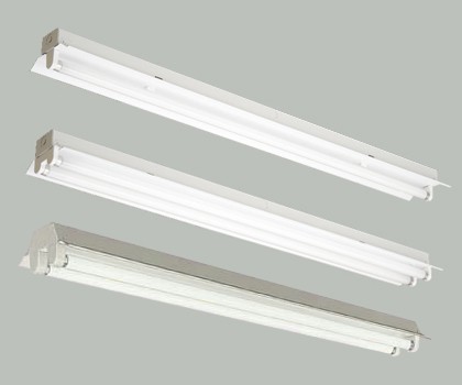 三菱 反射笠付LED照明器具 台形 MILIE Lファインeco FHF32形X2 100