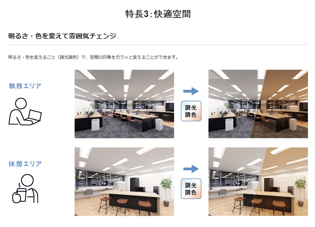 パナソニック　iDシリーズ ライトバー 40形 グレアセーブ マルチコンフォート 一般 5200lmタイプ リベコム 昼白色 本体別売　NEL4500KNRS9 ※受注生産品_14