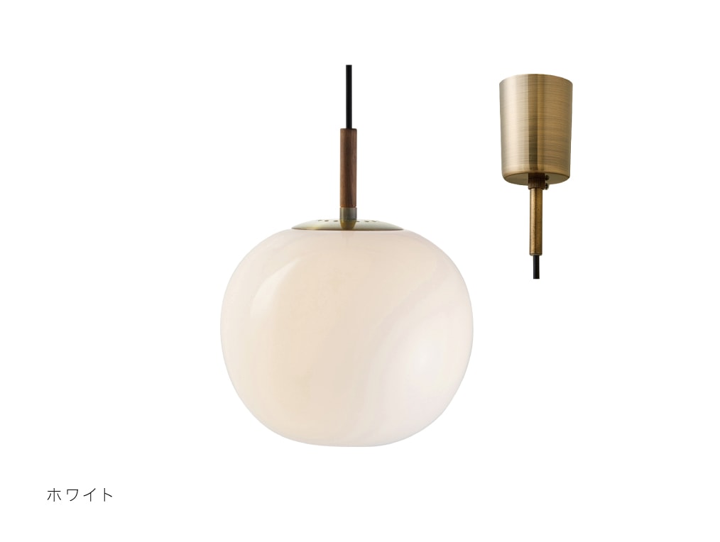 インターフォルム　INTERFORM　Juholt ユーホルト　ペンダントライト　E26　ホワイト　引掛けシーリング　LED電球付き　電球色　LT-4246WH | 