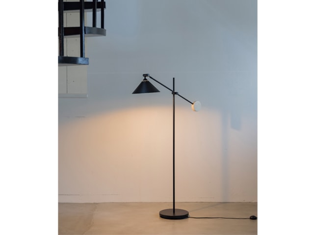 インターフォルム INTERFORM Turo トゥロー フロアライト E17 電球別売