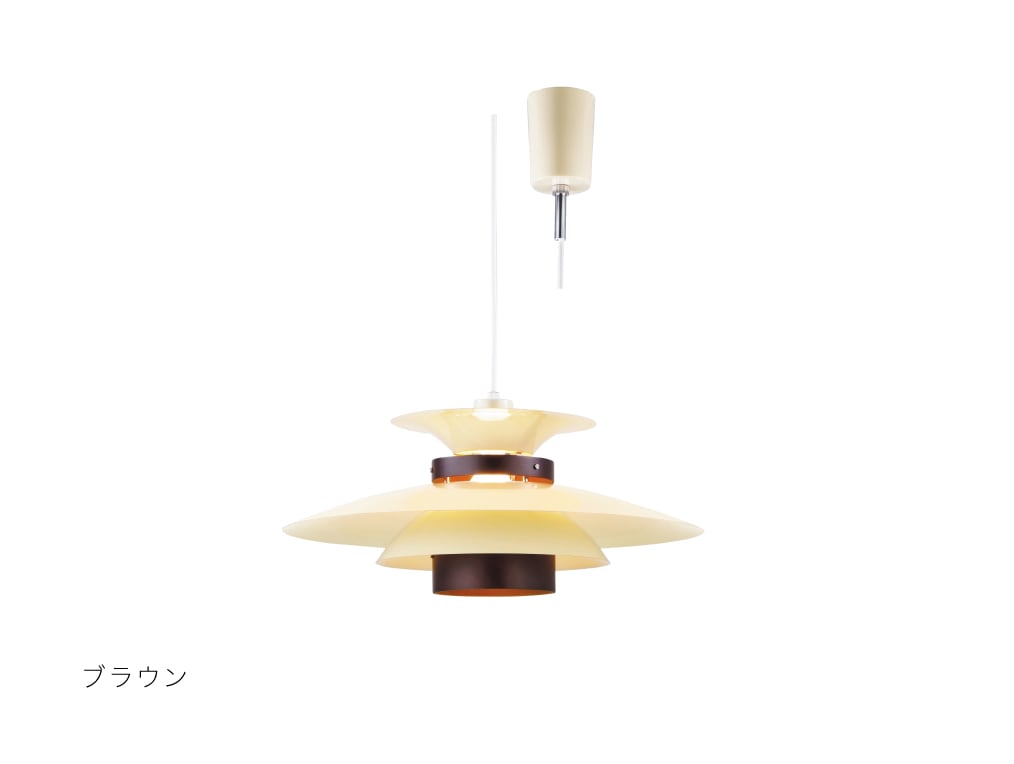 インターフォルム　INTERFORM　Mercero メルチェロ　ペンダントライト　E26　ブラウン　引掛けシーリング　白熱電球付き　LT-7441BN
