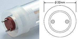 DNライティング コールドケースランプ(蛍光灯) ランプ長565mm 昼白色