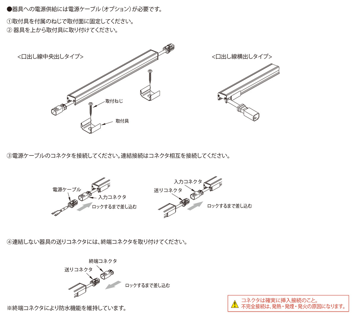 MORIYAMA 森山産業 LED照明 マルチパワーライン 口出し線横出し ナロー