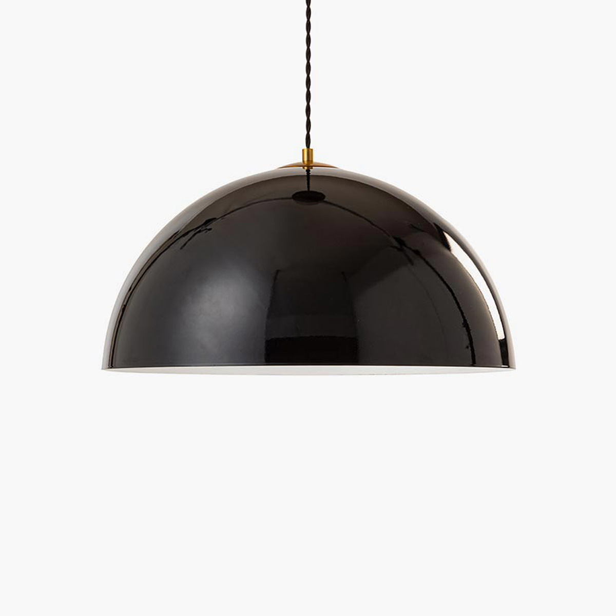 ＨＥＲＭＯＳＡ　ハモサ　ペンダントライト COPEN LAMP L（コペンランプ L） 引掛けシーリング 白熱電球付き　電球色 〜4.5畳 black（ブラック）　NA-004BK
