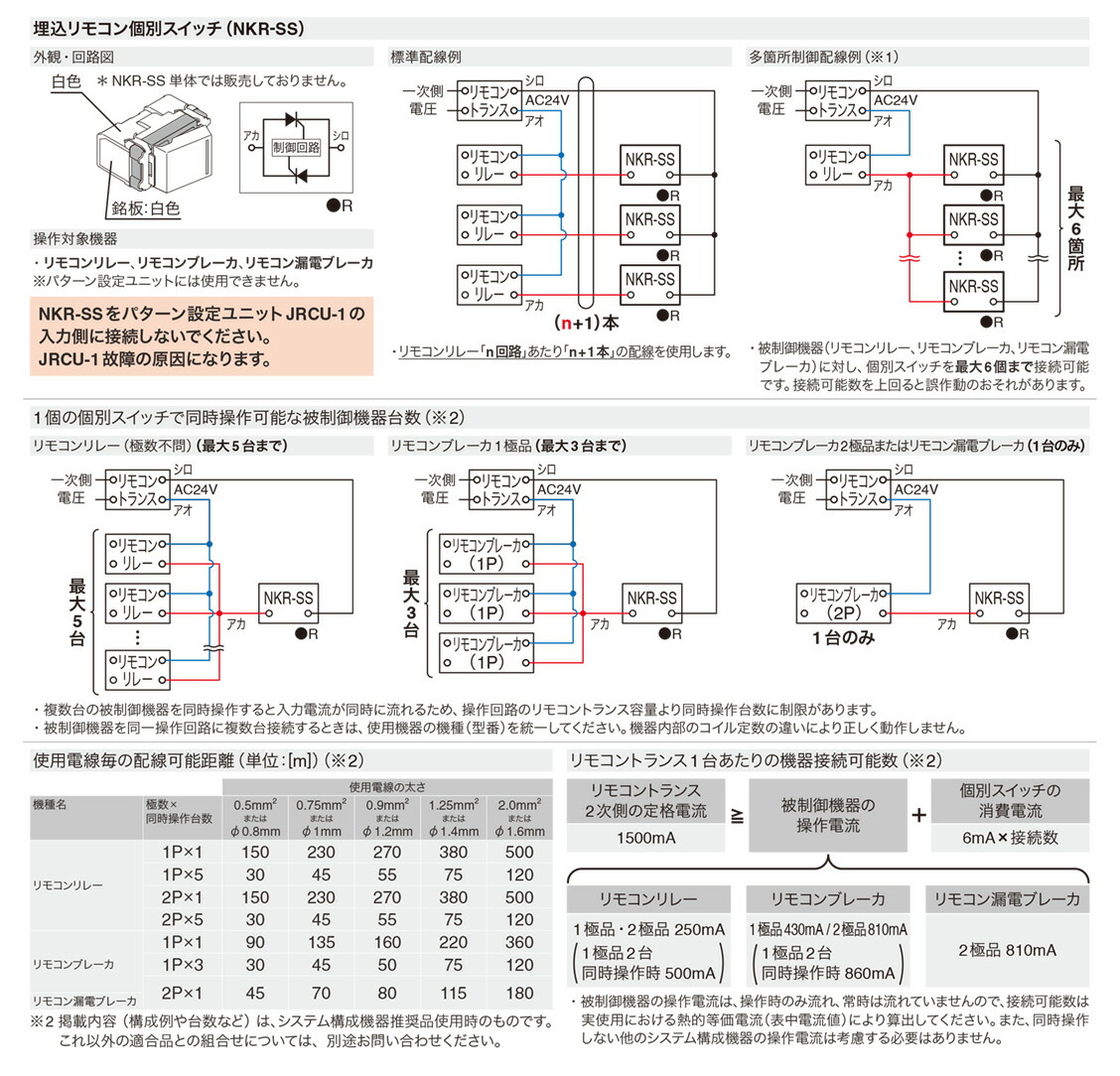 神保電器（JIMBO） NKシリーズ配線器具 PWM信号制御埋込ライト