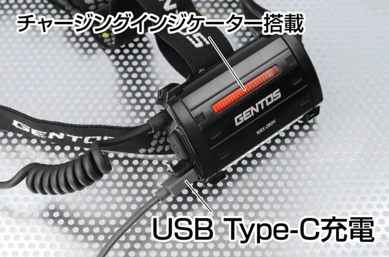 GENTOS（ジェントス） NRシリーズ LEDヘッドライト 高輝度白色COBLED