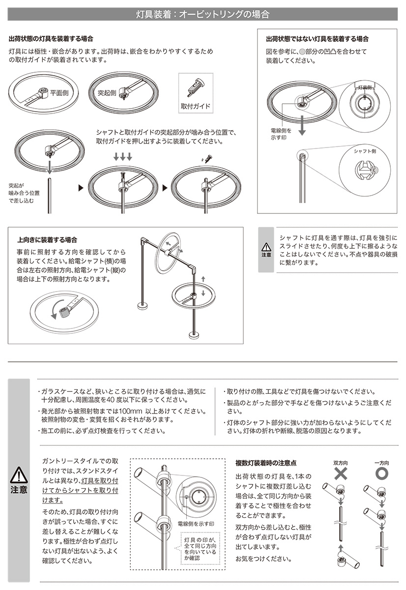 トキスター TOKISTAR LED照明システム ORBIT SYSTEM