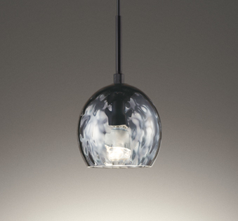 ＯＤＥＬＩＣ　ペンダントライト 引掛シーリング LEDランプ付 白熱灯器具40W相当 高演色 電球色2700K スモークグレー　OP252988LR