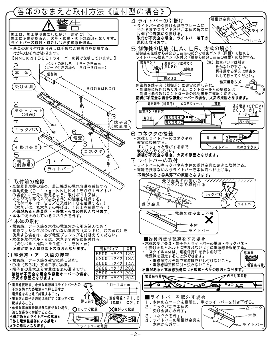 パナソニック LEDベースライト iDシリーズ ライトバー 40形 グレアセーブ マルチコンフォート 一般タイプ 4000lmタイプ 調光 昼白色 本体別売 NEL4400KNLA9の画像