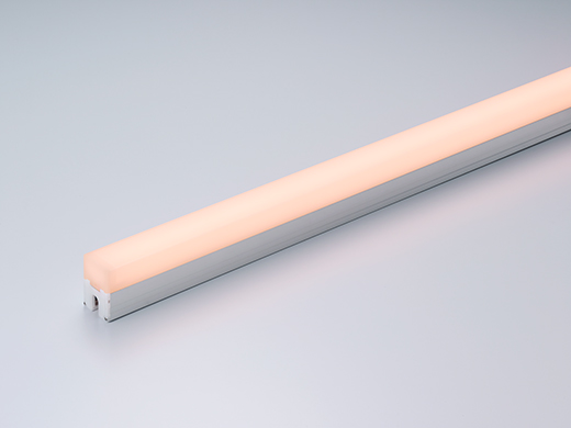ＤＮライティング　屋外用LED照明器具 SO4-LED スクエア型カバー 光源一体型 電源内蔵 調光兼用 ワイド配光 1250mm 電球色 SO4-LED1250L28S-FPD ※受注生産品