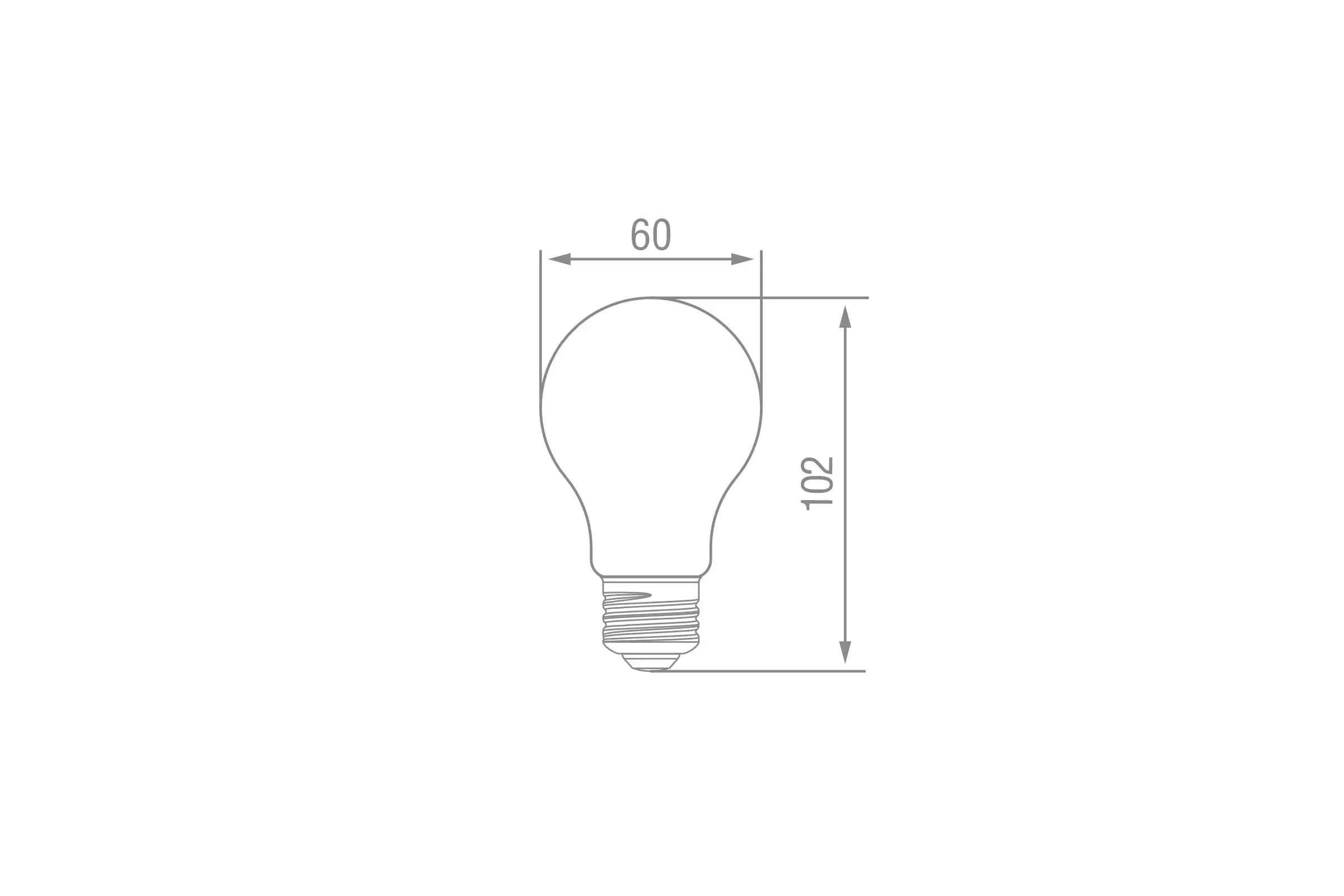 スワン電器 SWAN LED SWAN BULB EDISWAN・SWAN 一般電球形 60W形相当
