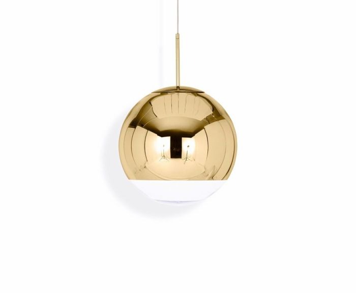 【お試し価格！】 Ｔｏｍ Ｄｉｘｏｎ　トム・ディクソン ミラーボール40ペンダントLED 調光 引掛シーリング 8.0W 3000K ゴールド LED内蔵　MIRRORBALL40PENDANT LED GOLD-J