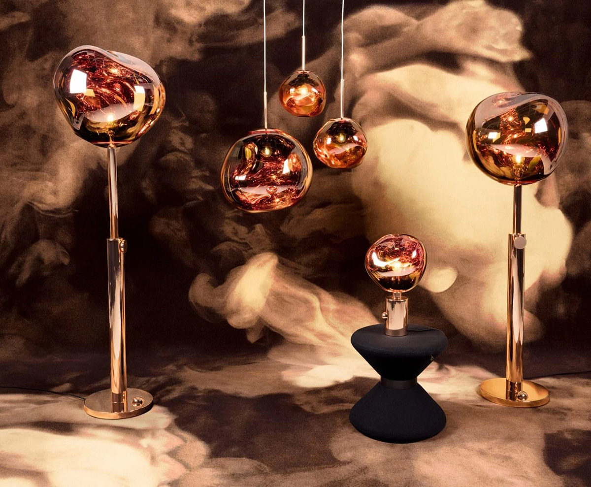 Ｔｏｍ Ｄｉｘｏｎ　ペンダントライト メルト30ペンダントクラシック 調光 引掛シーリング 2700K オパール LED電球付　MELT 30 PENDANT CLASSIC OPAL