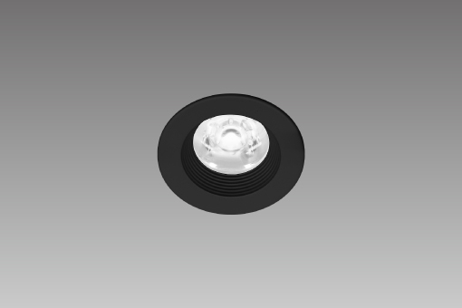ＴＥＳ　ＬＩＧＨＴＩＮＧ　小口径ベースダウンライトクーパー TDBQシリーズ 非調光 配光角4° φ50mm 3.0W 電球色2700K 157lm 本体:黒 TDBQ-3NB-27