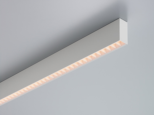 ＤＮライティング　LED照明器具 グレアカット TIEG-APL 1003mm 電球色(2700K) 高演色 本体:白/ルーバー:白 1/2ビーム角:25°　TIEG1003H27WW2-APL ※受注生産品