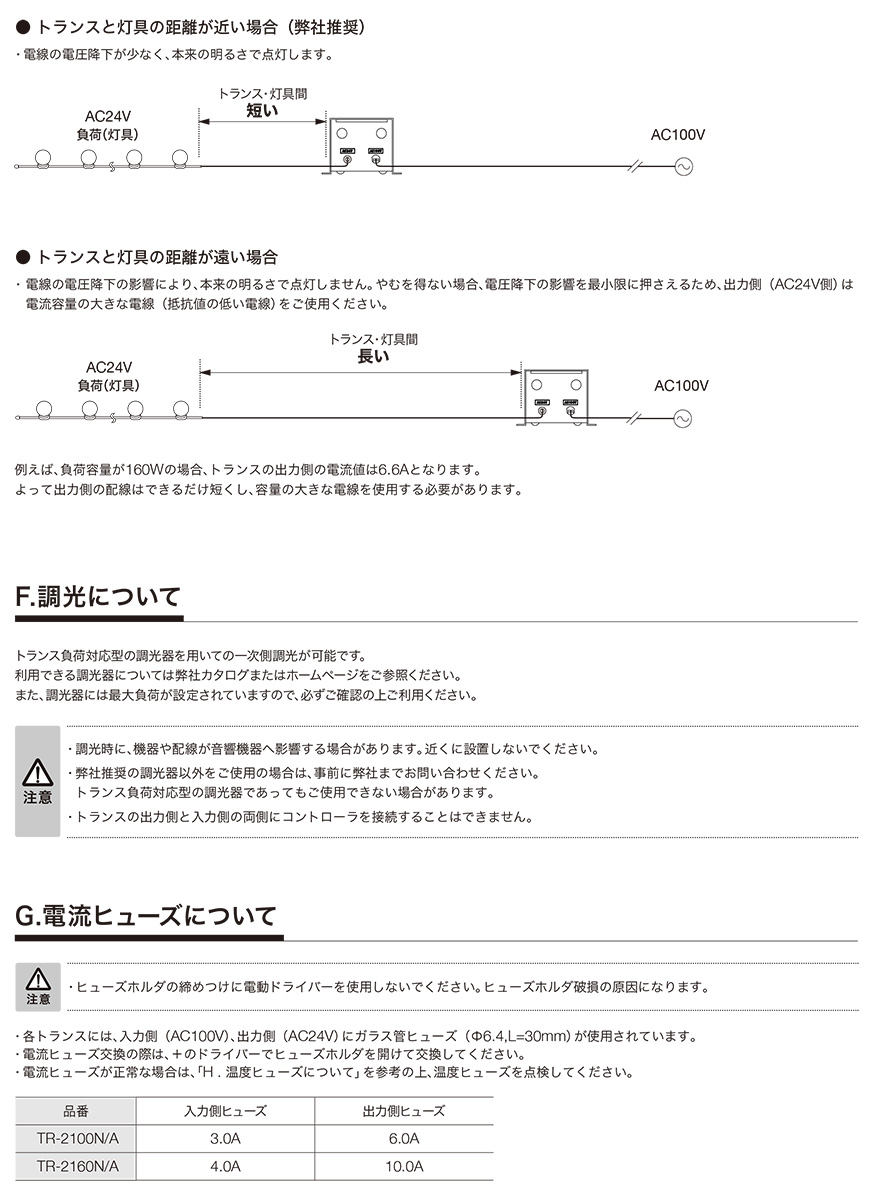 トキスター TOKISTAR 巻線トランス 定格入力AC100V 定格