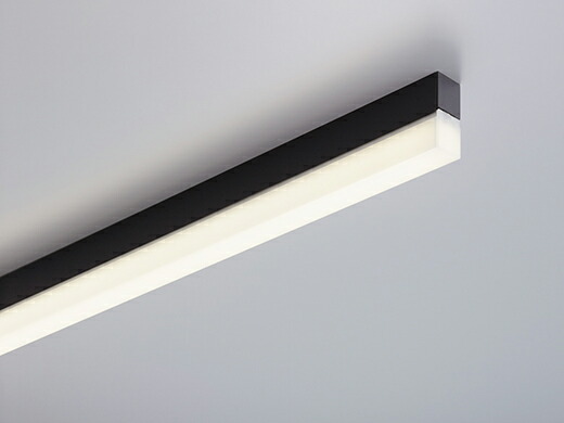 ＤＮライティング　TRIM LINE LED照明器具 間接照明 TRE2-APD 調光兼用型 本体色:黒(ブラック) 全長850mm 白色 高演色型　TRE2-850H42-BK-APD ※受注生産品