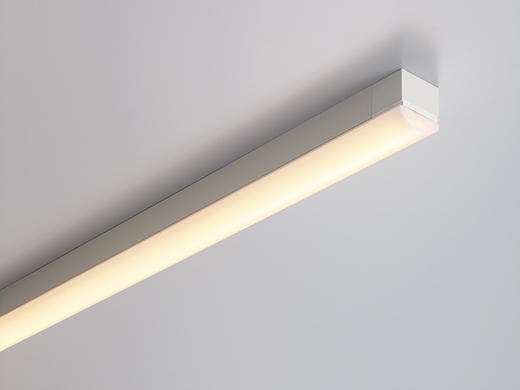 ＤＮライティング　LED照明器具 間接照明 TRH D-FPL 調光兼用 ドーム型カバー 1000mm 本体色:白色(ホワイト) 温白色 自然発光型　TRH1000SH35D-FPL ※受注生産品