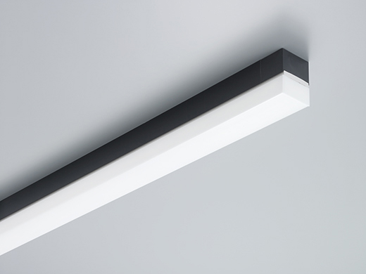 ＤＮライティング　LED照明器具 間接照明 TRH S-FPL 調光兼用 スクエア型カバー 1500mm 本体色:黒色(ブラック) 昼白色　TRH1500NS-BK-FPL ※受注生産品