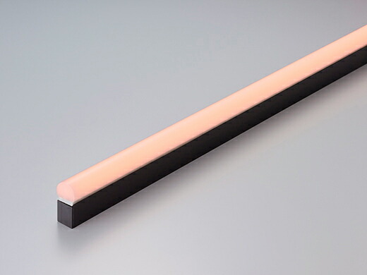 ＤＮライティング　TRIM LINE LED照明器具 間接照明 TRL-APD 調光兼用型 本体色:黒 全長1250mm 電球色(2200K) 高演色　TRL1250H22D-BK-APD ※受注生産品