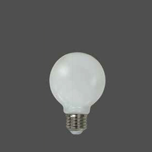 ＴＯＺＡＩ　LED電球 ボール電球型フィラメントLED G70(外径70mm) ホワイトタイプ ボール電球25W形相当 電球色 2.0W E26口金 調光器対応　TZG70E26W-2-100/27｜alllight