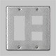 パナソニック　フルカラー配線器具 新金属プレート 標準プレート 2連用 4コ用（3コ 1コ用）　WN7574 - 16