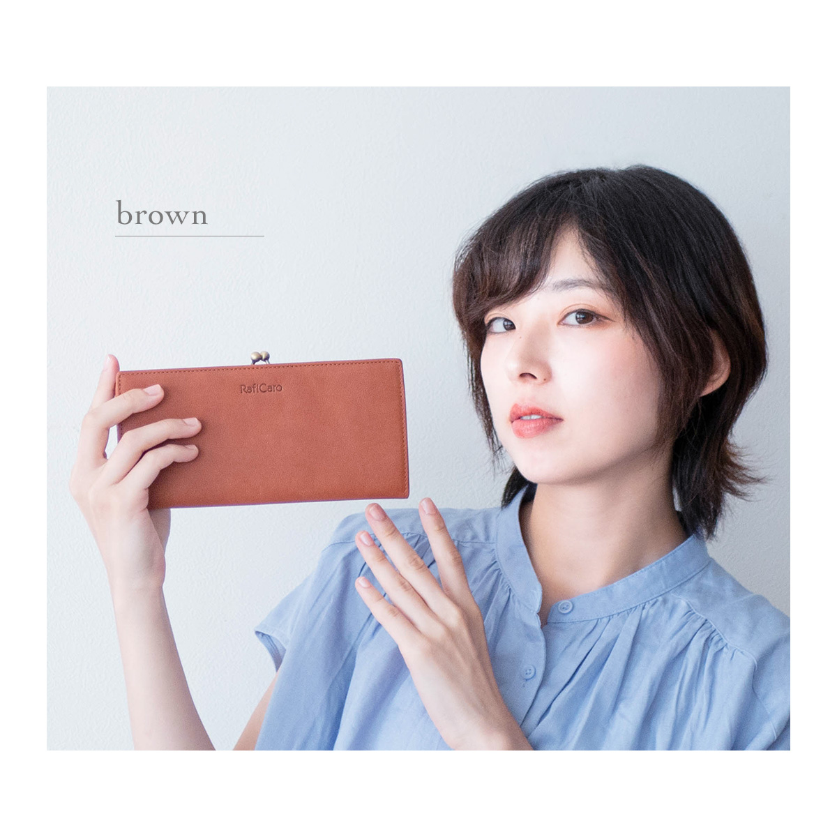 長財布 レディース がま口 財布 大容量 PUレザー がまぐち 小銭入れ カード収納 見やすい かわいい おしゃれ RafiCaro 関連画像3