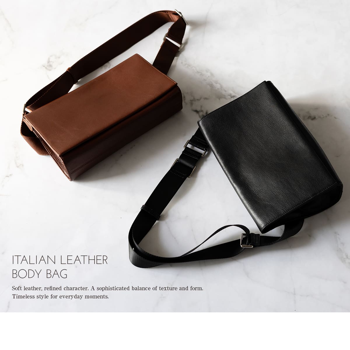 DomTeporna Italy 本革 ショルダーバッグ レディース メンズ 革 バッグ 