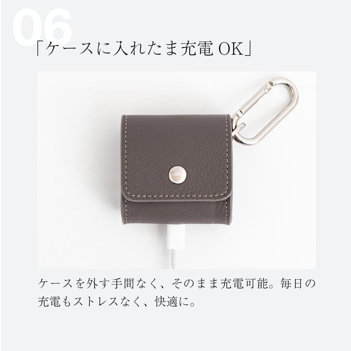 Anker対応 イヤホンケース 本革 Anker Soundcore Liberty 4 対応