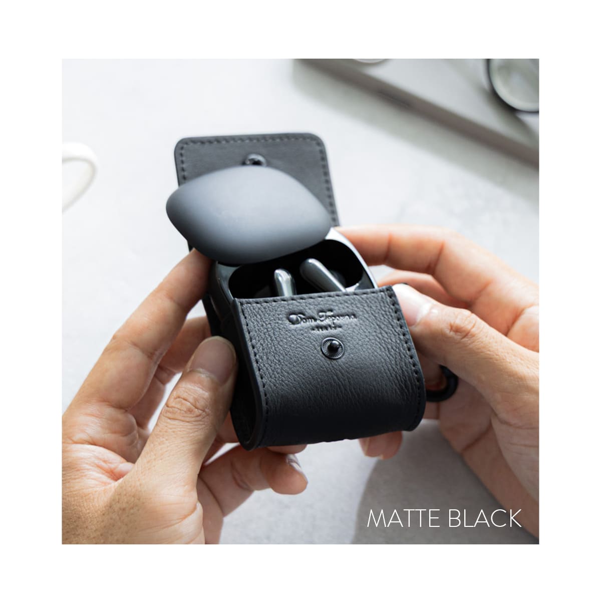 Anker対応 イヤホンケース 本革 Anker Soundcore Liberty 4 対応