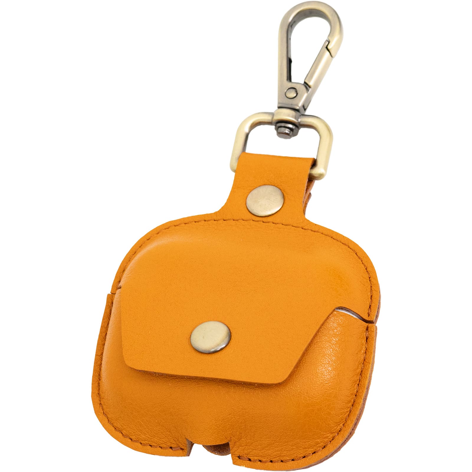 AirPodsPro3対応ケース 本革 AirPodsPro3 イタリアンレザー カラビナ