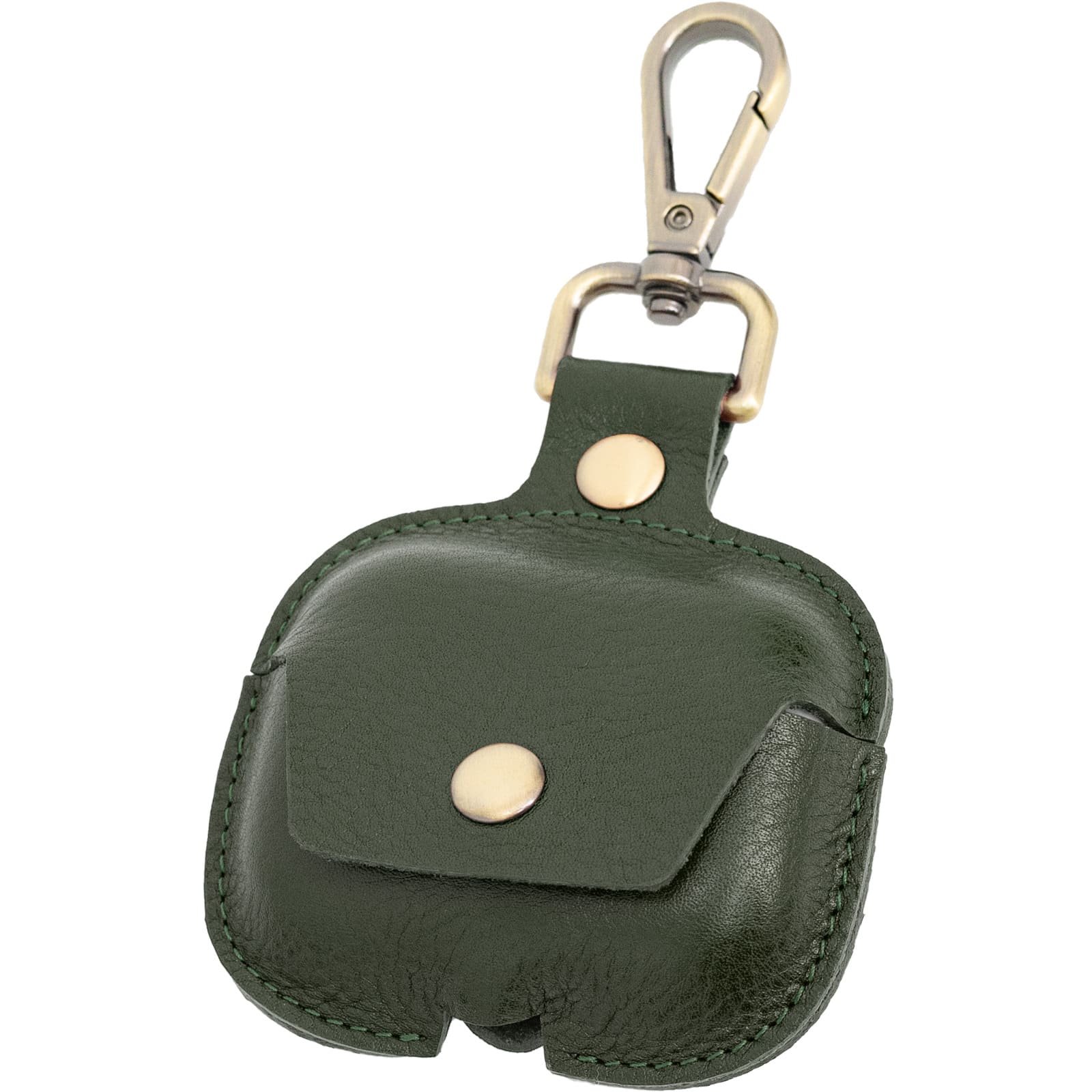 AirPodsPro3対応ケース 本革 AirPodsPro3 イタリアンレザー カラビナ