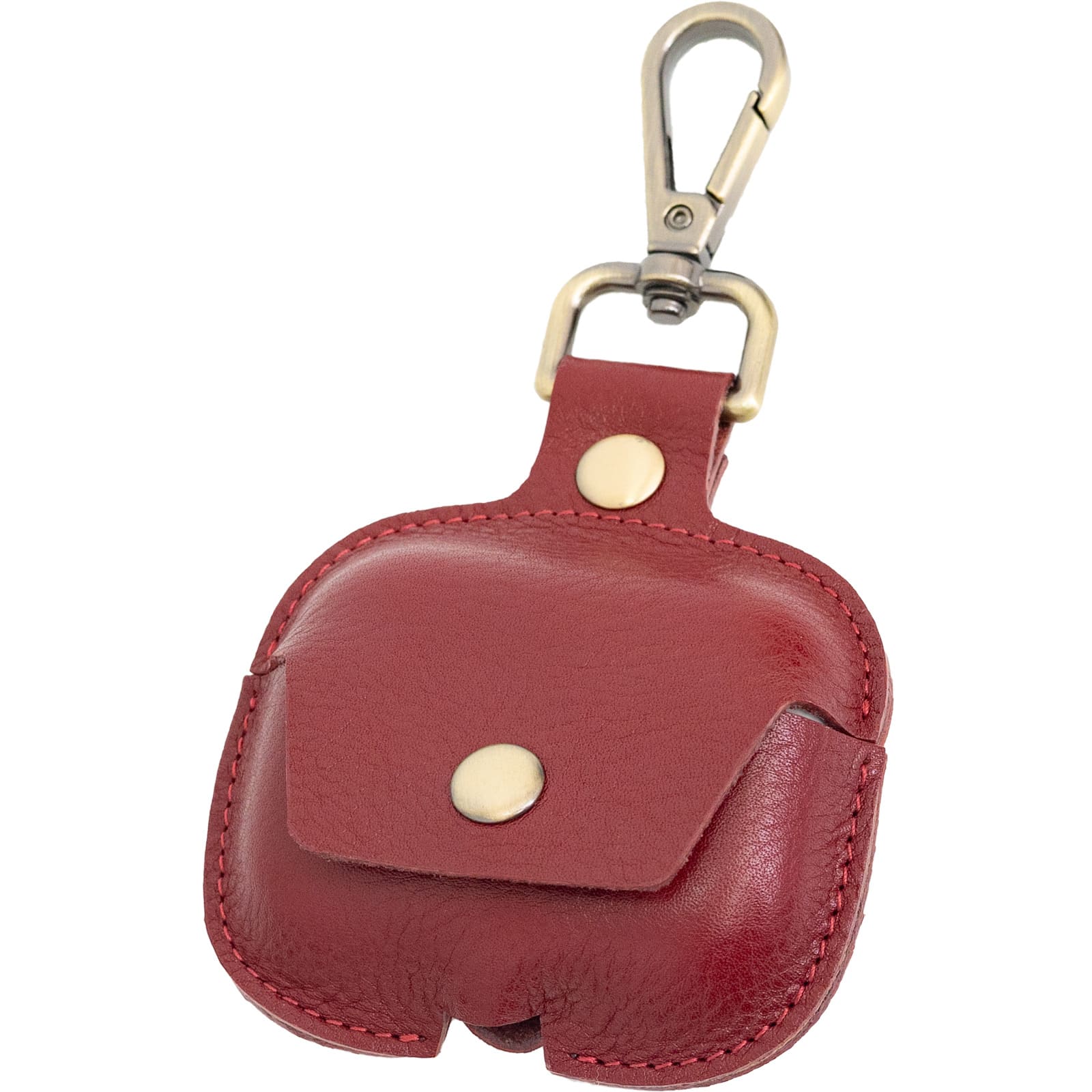 AirPodsPro3対応ケース 本革 AirPodsPro3 イタリアンレザー カラビナ