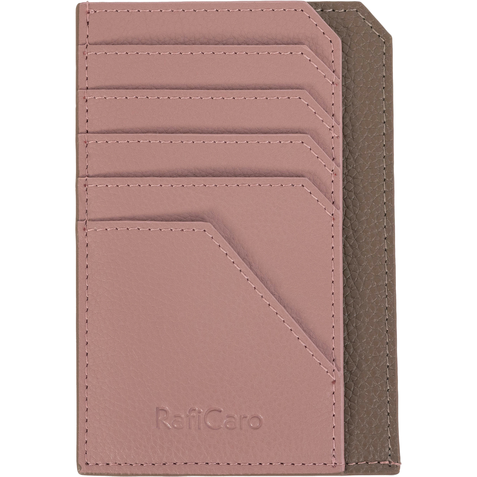 RafiCaro（ラフィカロ） フラグメントケース 本革 薄い財布 ミニ財布