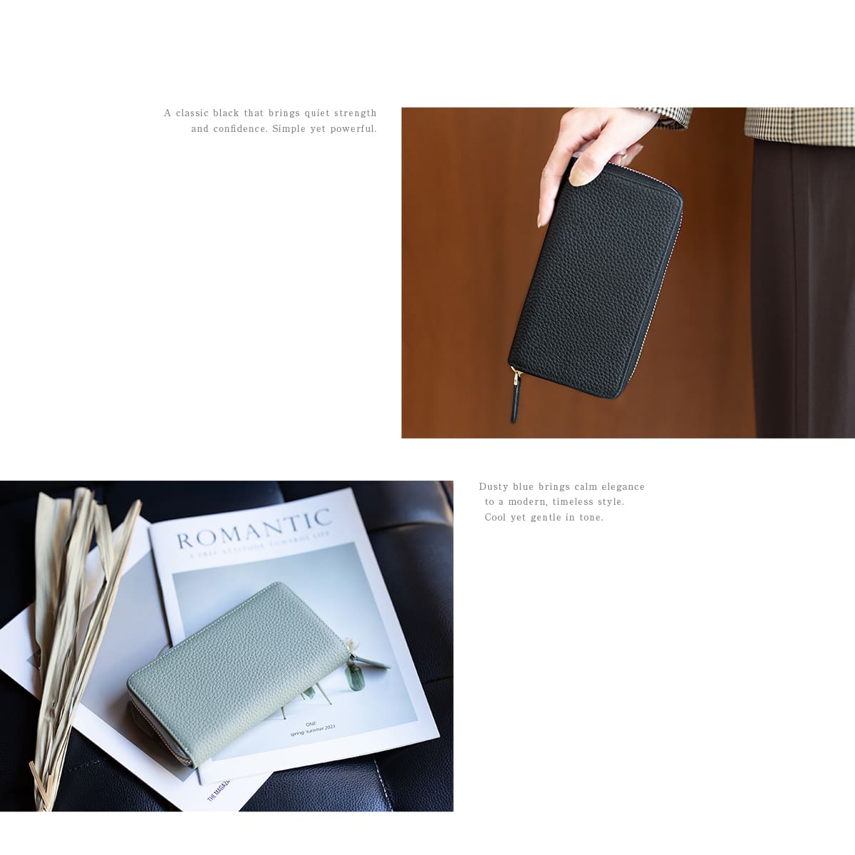 長財布 レディース 本革 薄型 コンパクト 大容量 ラウンドファスナー ボックス型小銭入れ 財布 RafiCaro 関連画像5