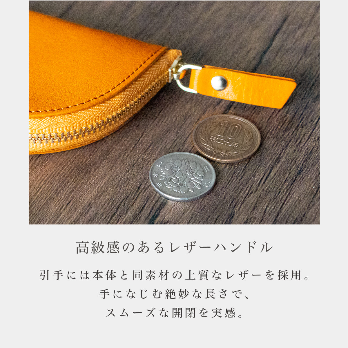 DomTeporna Italy 本革 コインケース 小銭入れ 50枚収納 ミニ財布