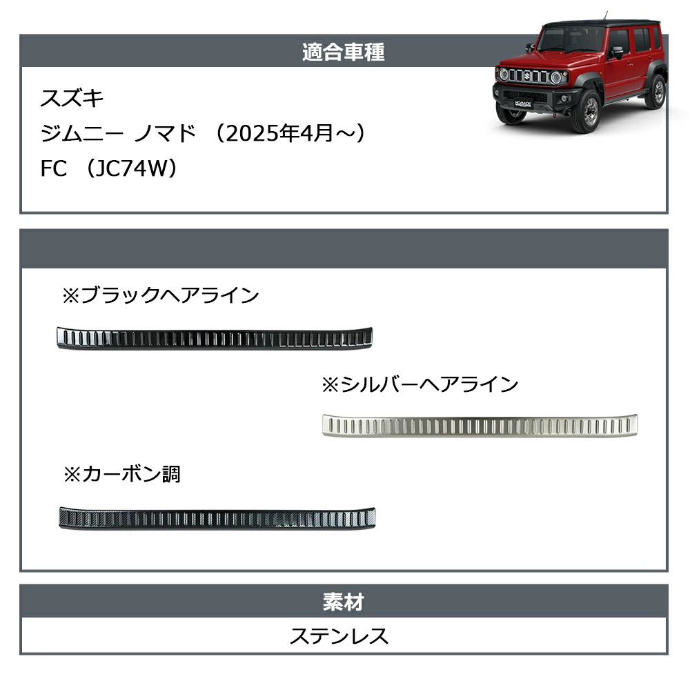 ジムニーノマド パーツ ガーニッシュ インテリアパネル 外装
