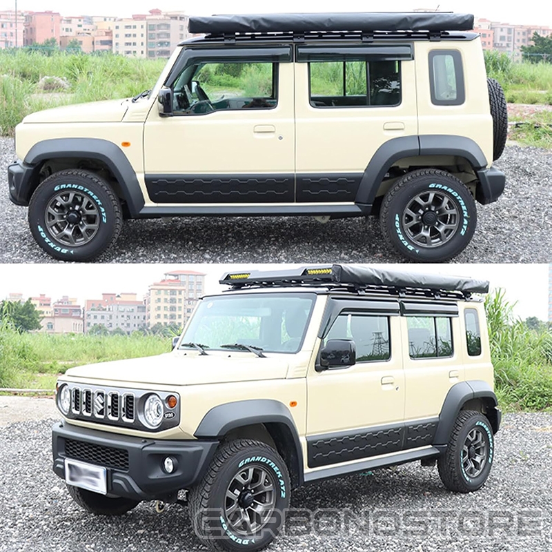 ジムニーノマド JC74 5ドア パーツ ドアバイザー 雨よけ サイドドア