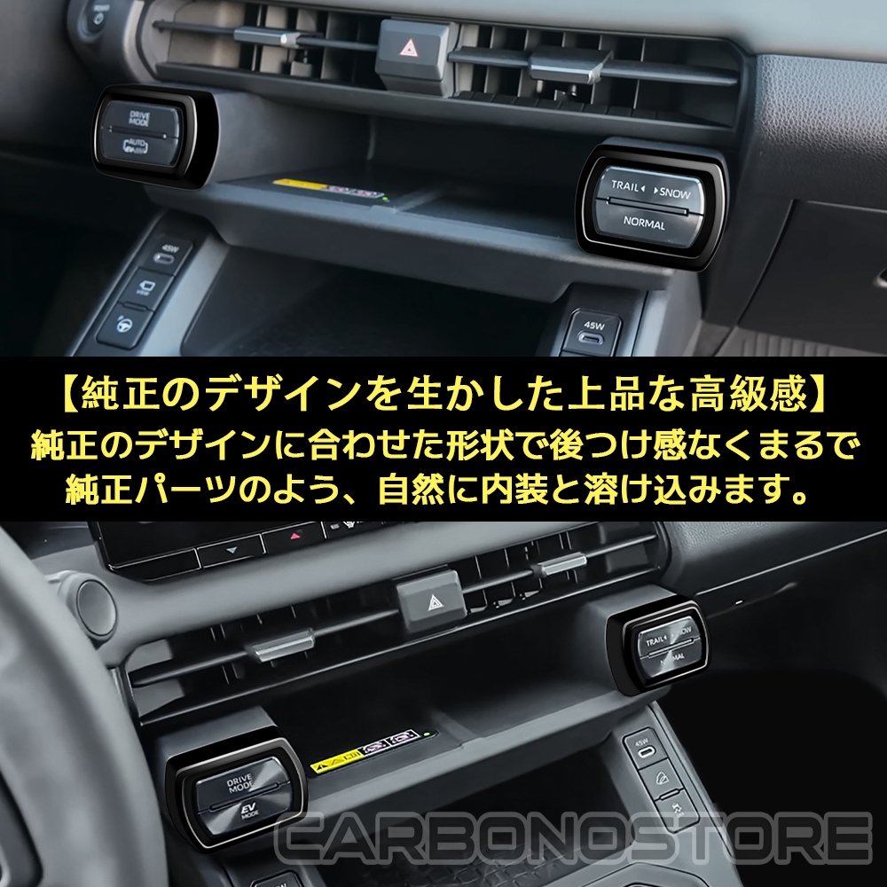 新型 RAV4 60系 インテリアパネル 中央エアコン吹き出し口パネル