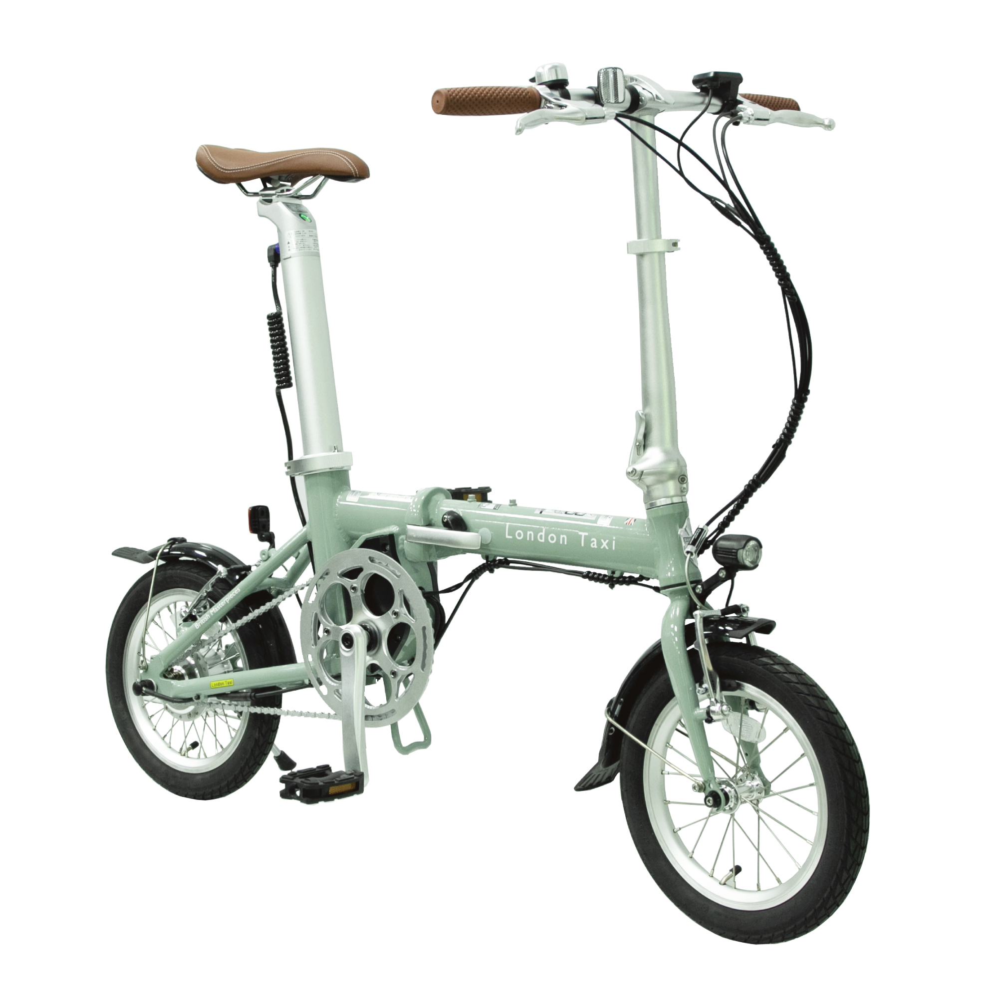 電動折りたたみ自転車 電動アシスト自転車 14インチ ミニベロ アルミ 