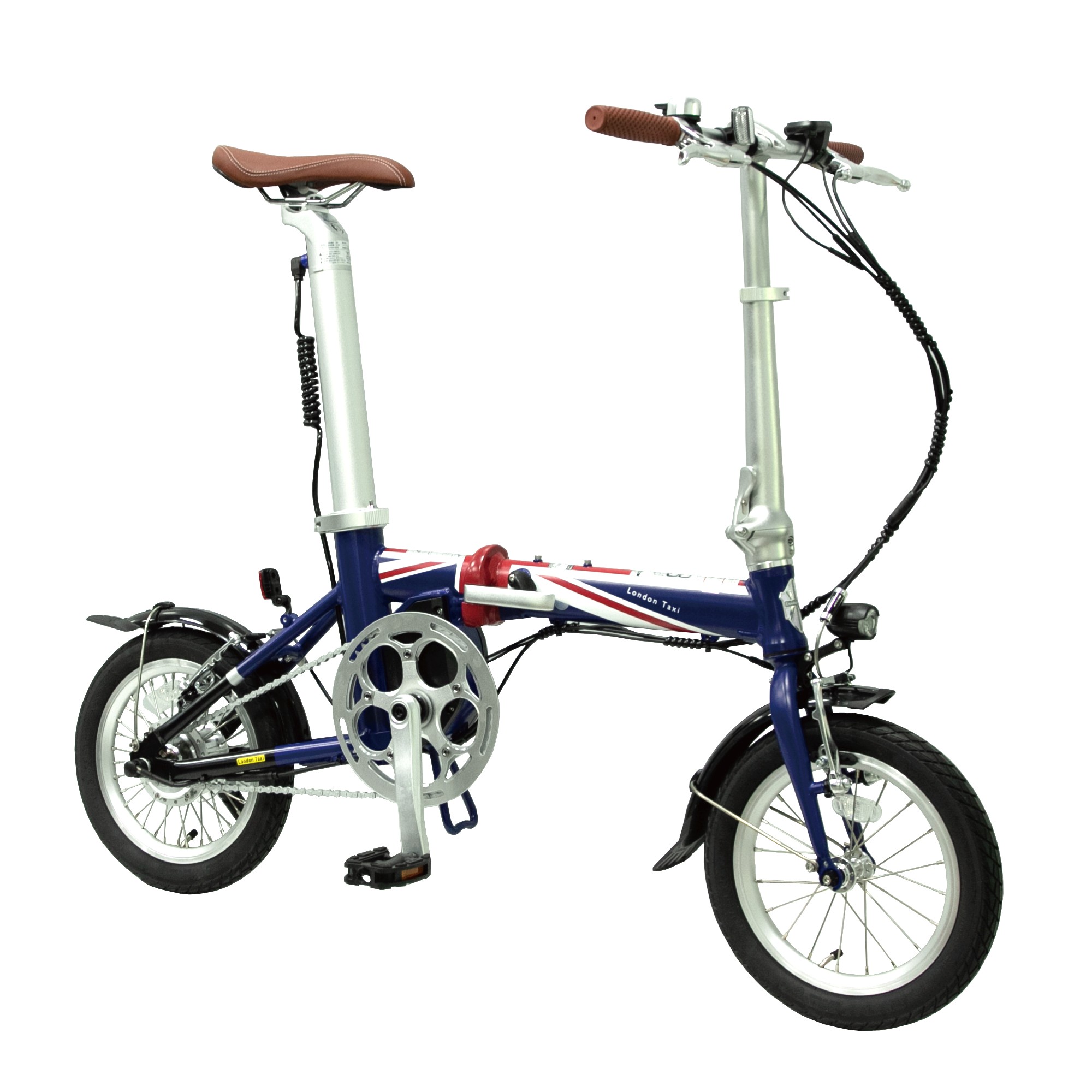 電動折りたたみ自転車 電動アシスト自転車 14インチ ミニベロ アルミ 