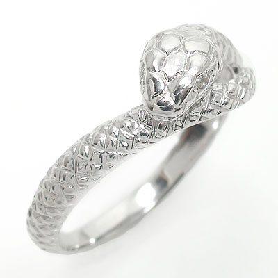リング 蛇 指輪 プラチナ900 4月 誕生石 ダイヤモンド スネーク ピンキーリング レディース 金運アップ 商売繁盛 お守り 2023