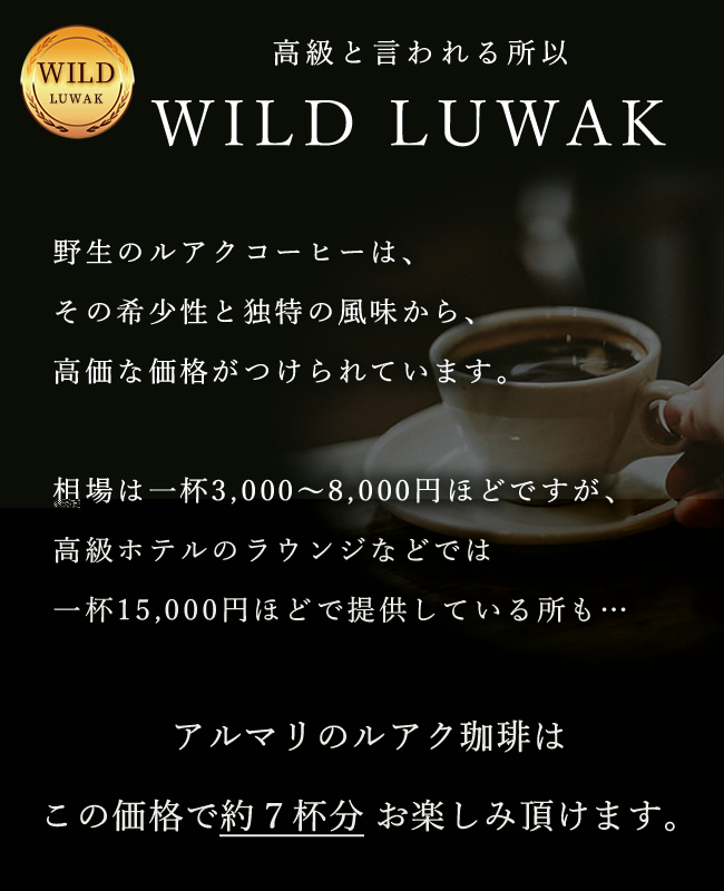 ルアックコーヒー コピルアク コーヒー豆 珈琲 ルアク ルワック