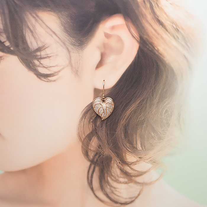 ハワイアンジュエリー ピアス フックピアス イヤリング シルバー925
