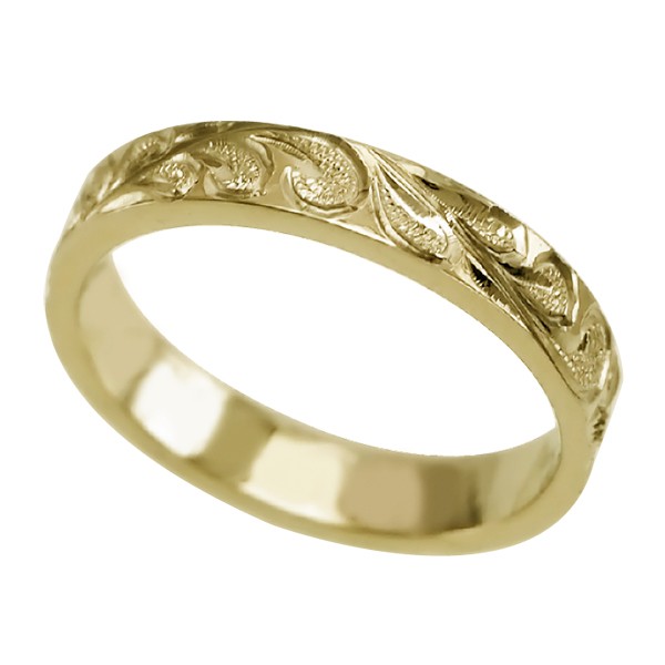 ハワイアンジュエリー リング 指輪 結婚指輪 オーダーメイド 重厚な