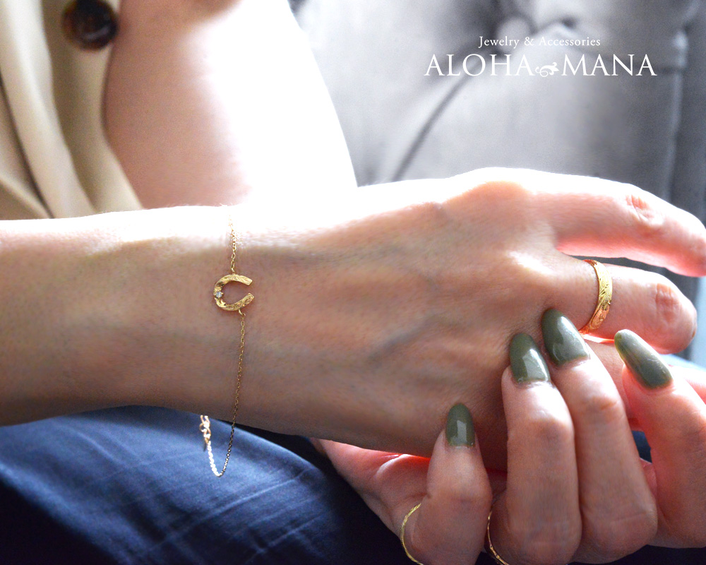 ALOHA MANA（アロハマナ） ハワイアンジュエリー ブレスレット k10
