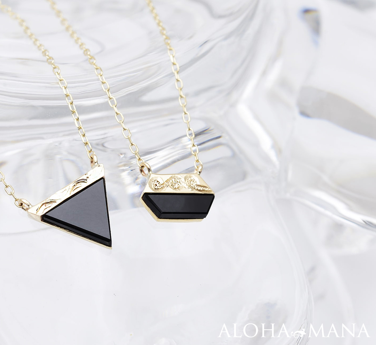 ALOHA MANA ゴールドネックレス ハワイアンジュエリー K10 10金
