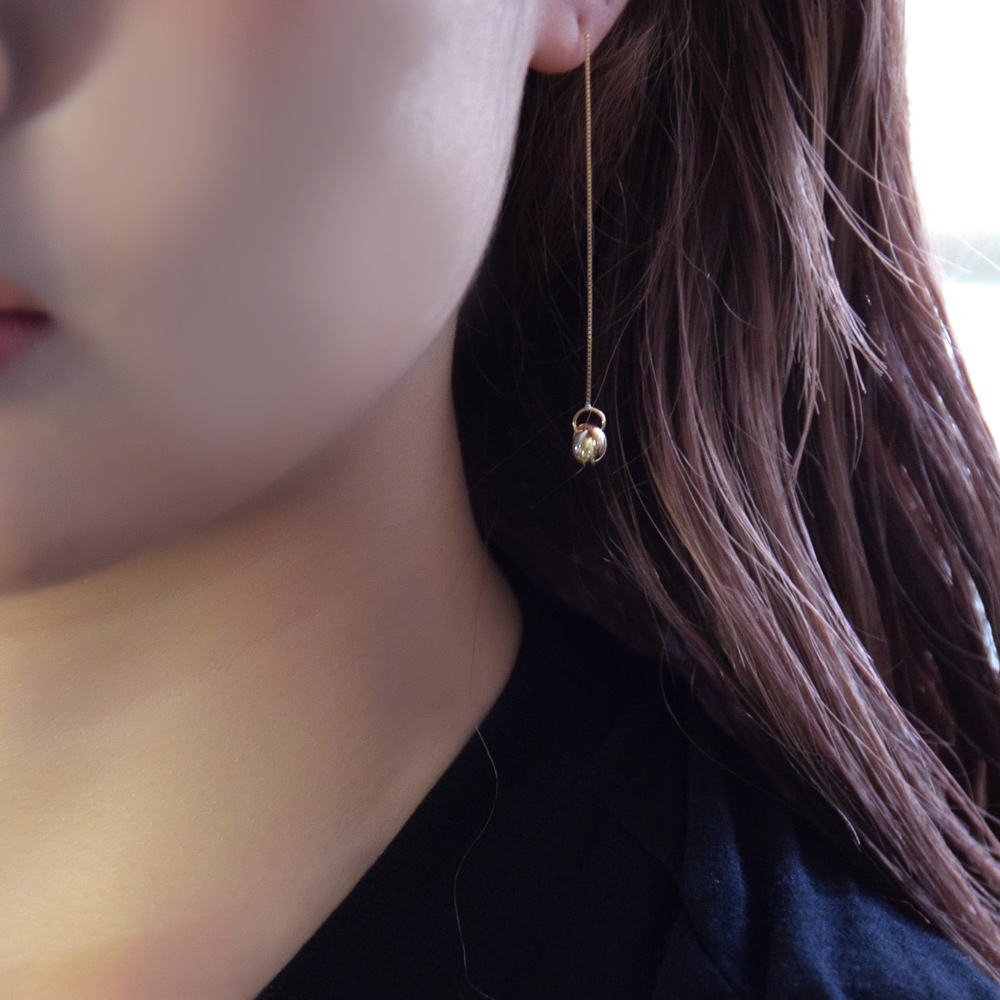 ALOHA MANA（アロハマナ） 【数量限定】18金 K18 ピアス ゴールド