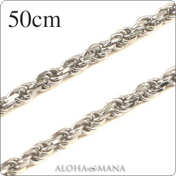 ALOHA MANA ハワイアンジュエリー ロープ チェーン K14 14金 カット 
