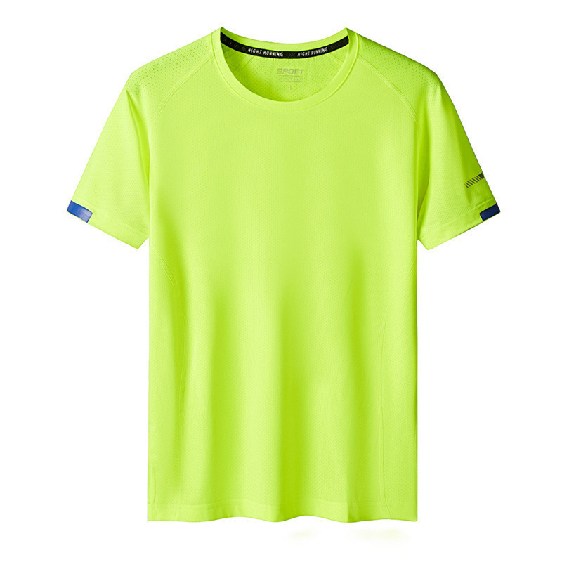 Tシャツ メンズ 半袖 無地 カジュアル メッシュ 通気性 ゆったり 吸汗速乾 スポーツウェア トレーニング ランニング Uネック 軽量 薄手 上品